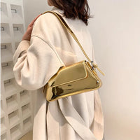 Liquid Metal Mini Shoulder Bag