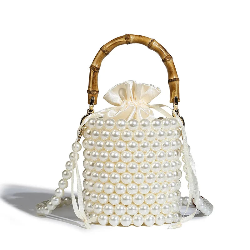 Pearl Orchard Bucket Bag