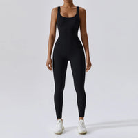 Seamless One-Piece Yoga Jumpsuit