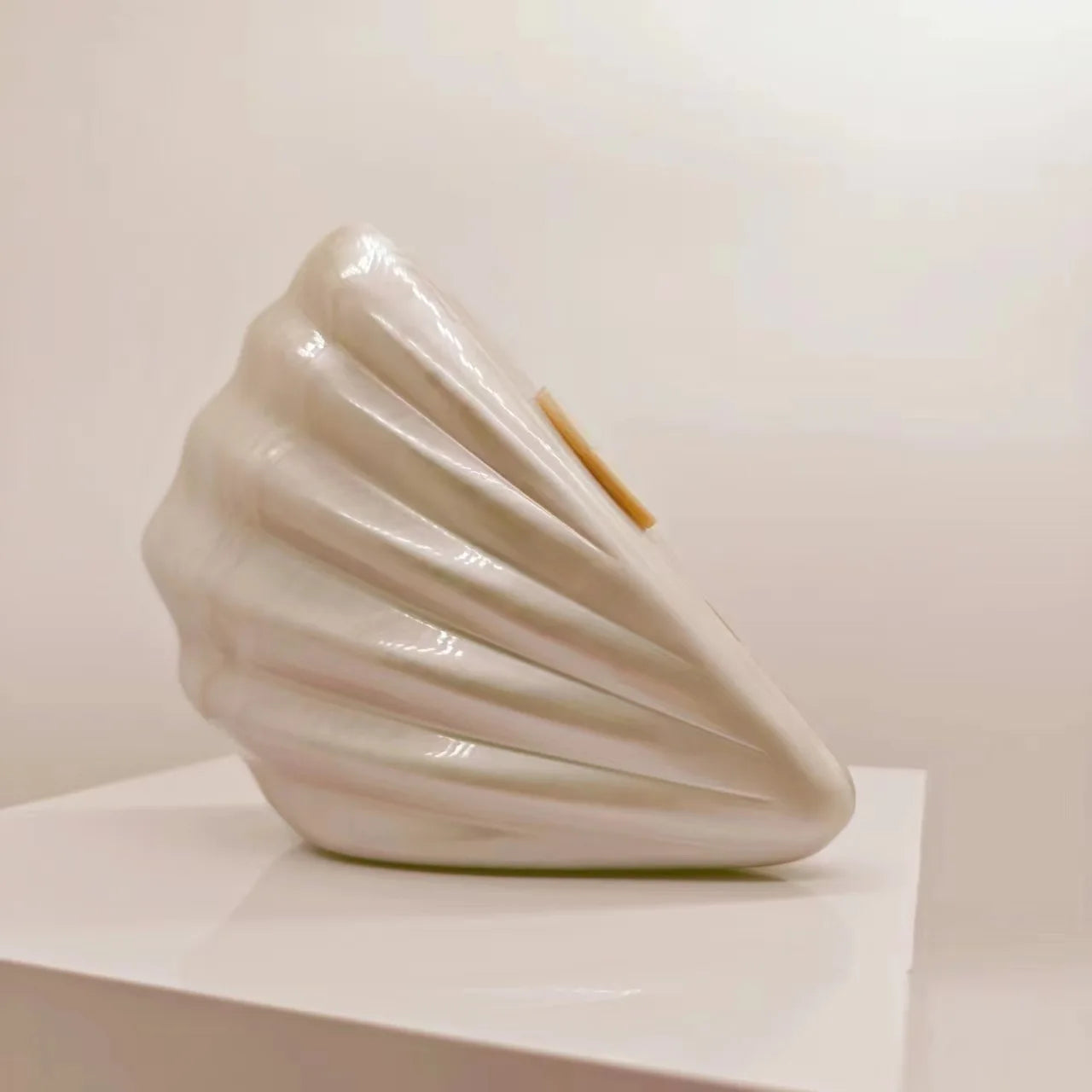 Hot Coral Seashell Bag