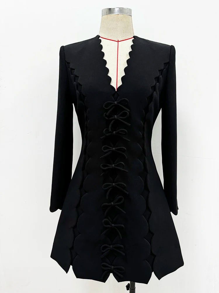 Bow Down A-Line Dress