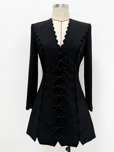 Bow Down A-Line Dress