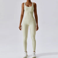 Seamless One-Piece Yoga Jumpsuit