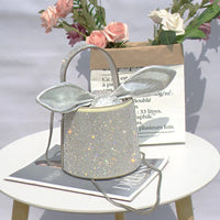 Rhinestones Diamond Evening Bucket Bag