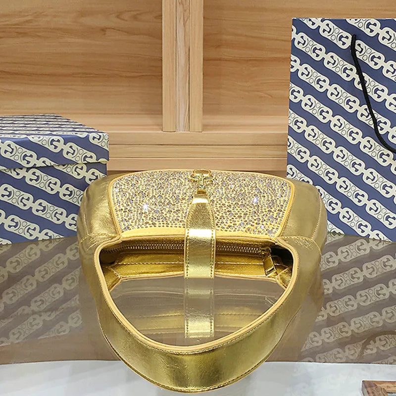 Shiny Crystal Shoulder Bag