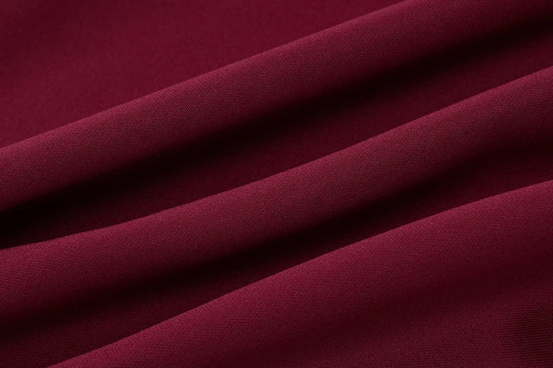 Elegant Halter High Waist A-line Deep V Neck Mini Dress