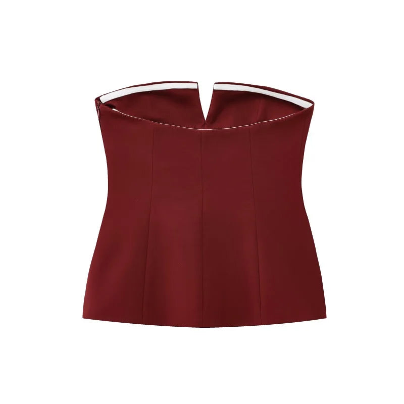 Front Pocket Tube Top