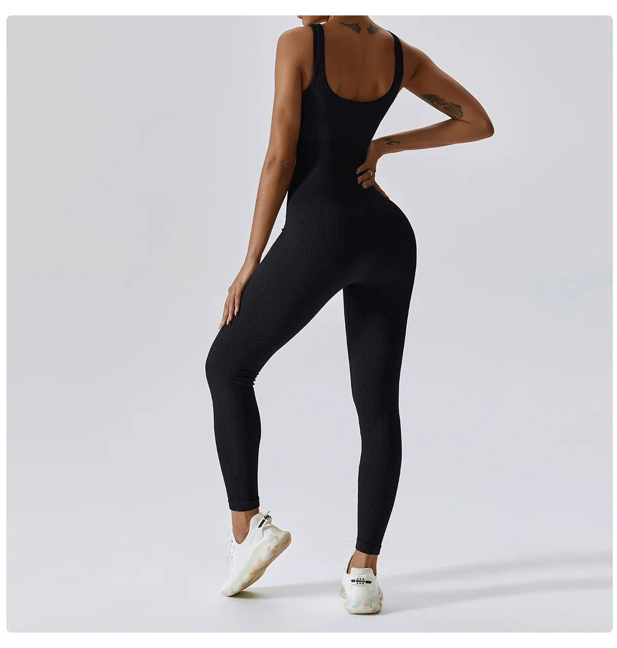 Seamless One-Piece Yoga Jumpsuit