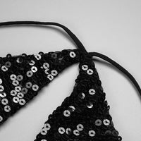 Noir Obsession Sequin Maxi Dress