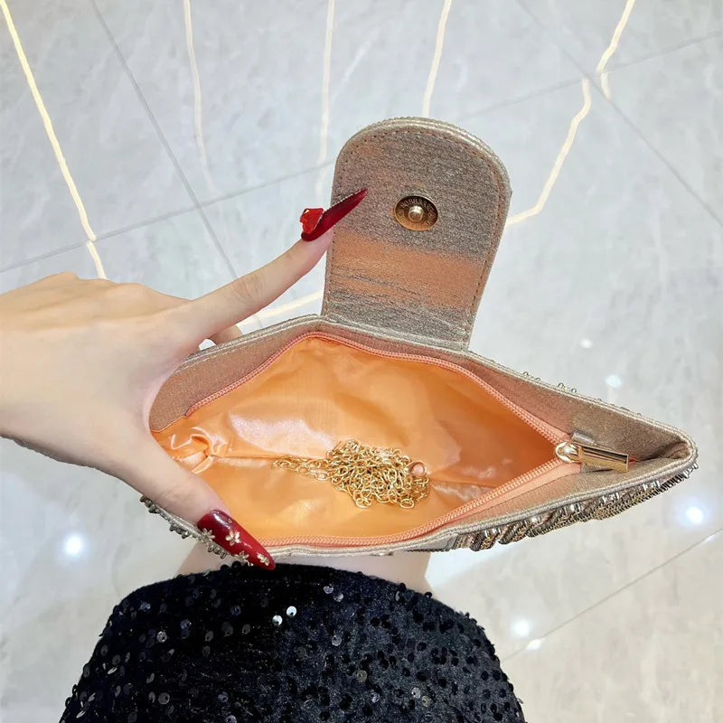 Glitz & Grace Bow Clutch