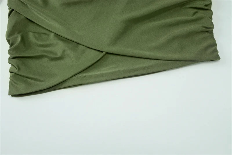 Olive Temptation Mini Dress