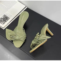 Bowknot Narrow band  High heels
