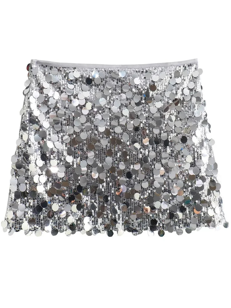 Nightfall Glam Mini Skirt