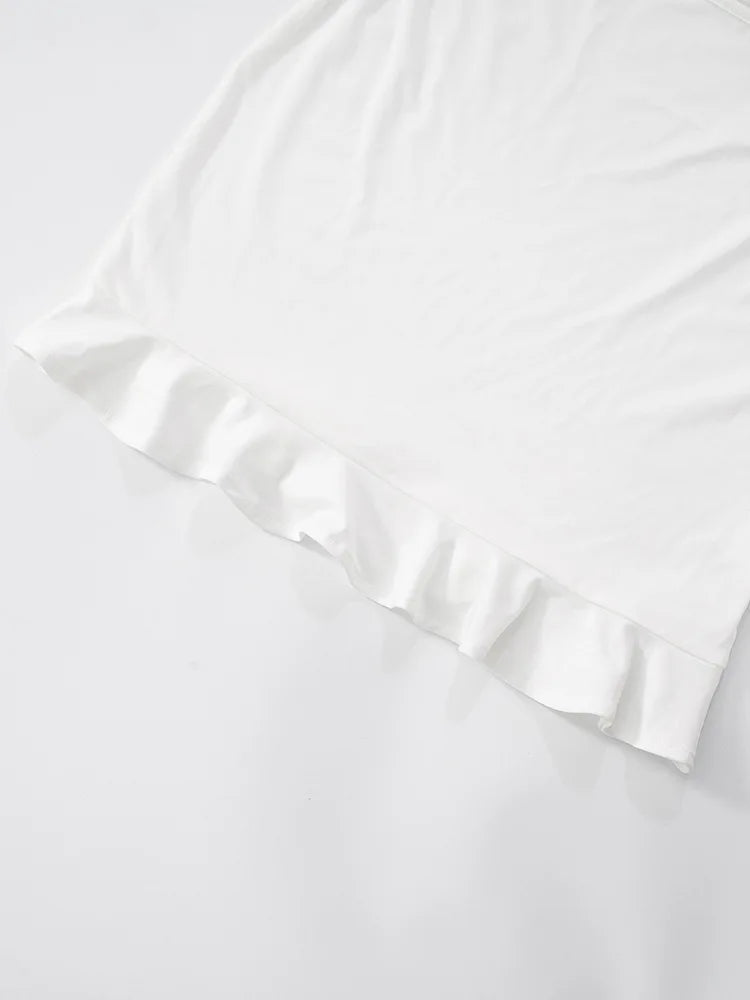 Hollow Out Deep V Neck Sexy Mini Dress