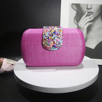 Woven Crossbody  Evening Clutch Bag