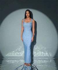 Blue Fantasy Crystal Dress