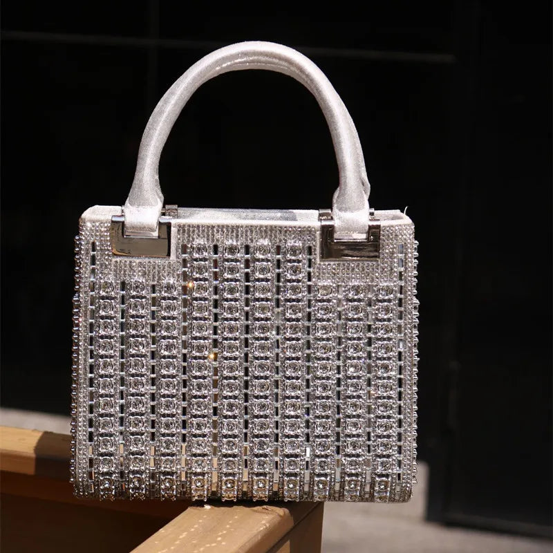 The Royale Crystal Mini Tote