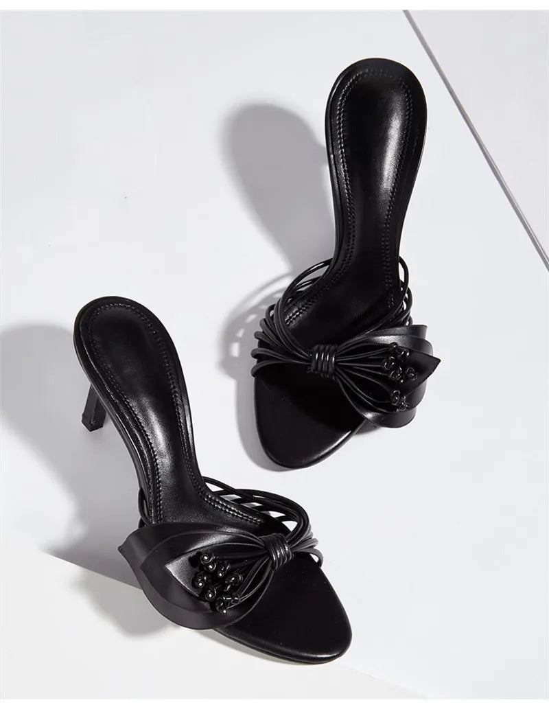 Bowknot Narrow band  High heels