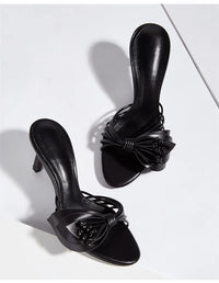 Bowknot Narrow band  High heels