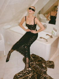 All Eyes On Lace Dress