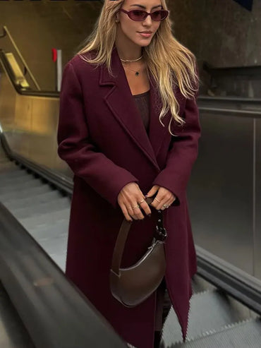 Wine Hour Luxe Coat