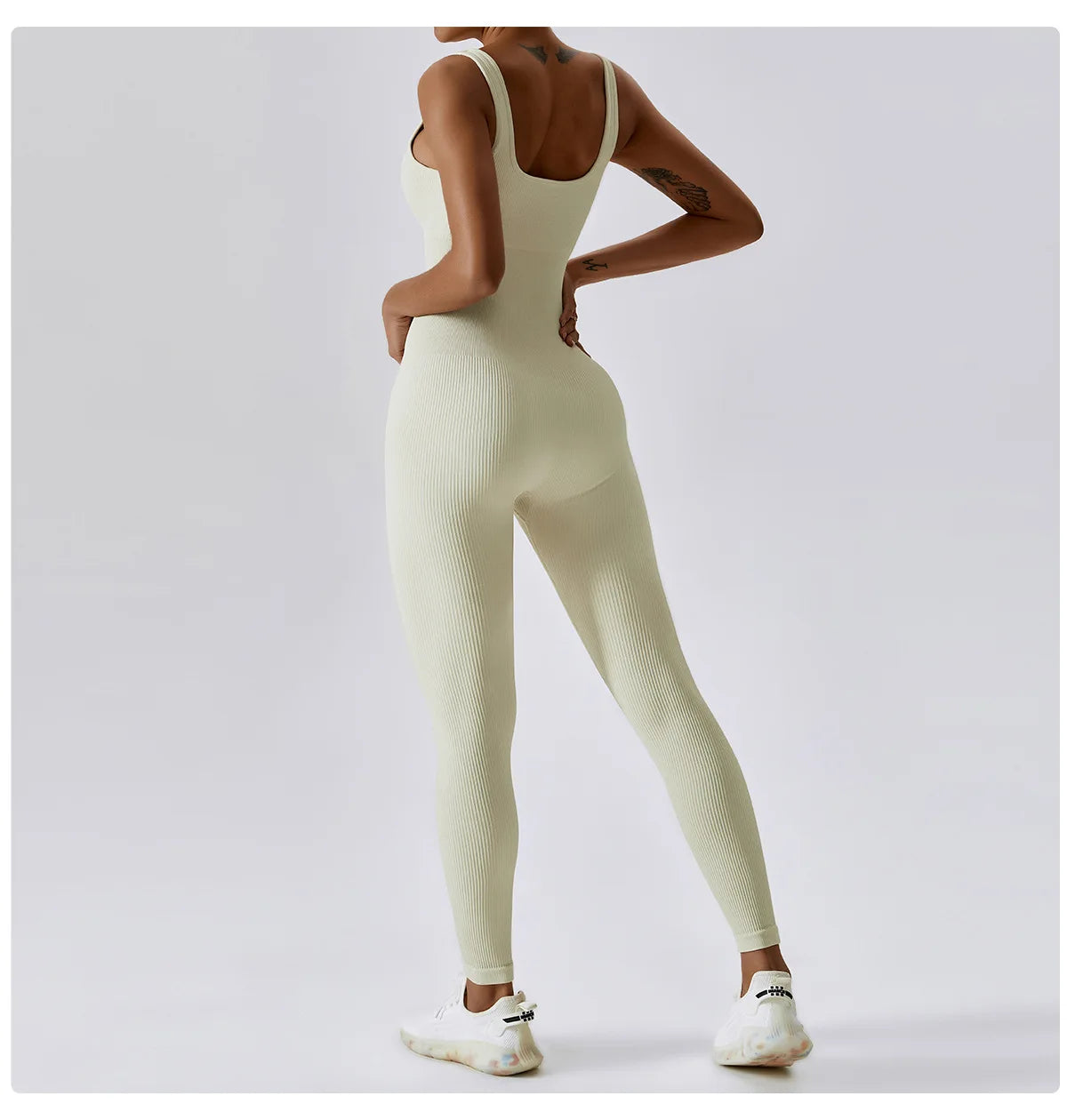 Seamless One-Piece Yoga Jumpsuit