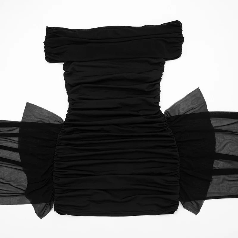 Off-shoulder Strapless Sexy Mini Dress