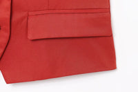 Sleeveless Button up Waistcoat Tank Top