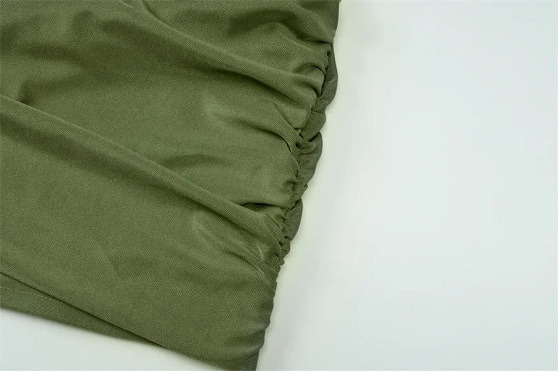 Olive Temptation Mini Dress