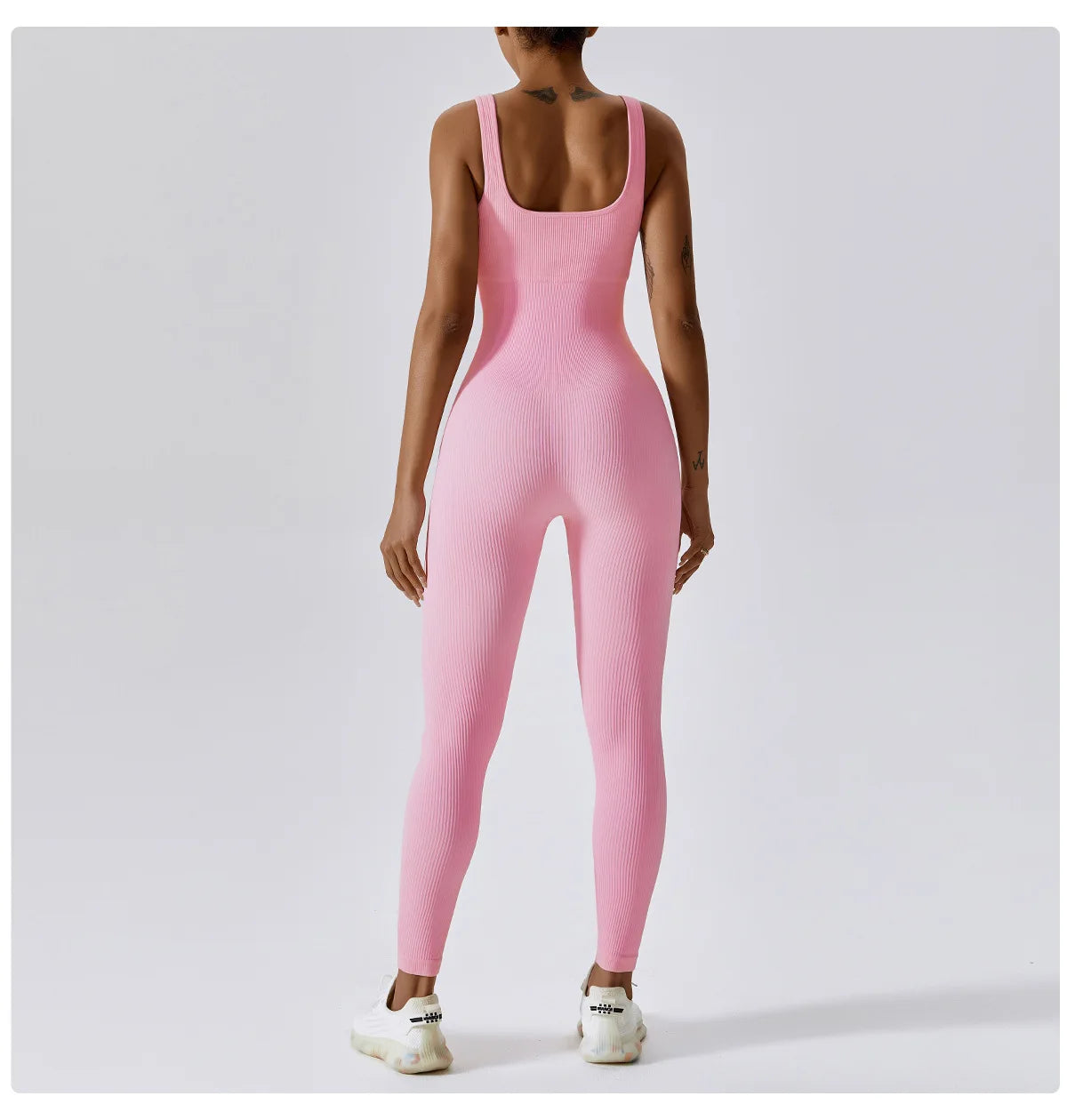 Seamless One-Piece Yoga Jumpsuit
