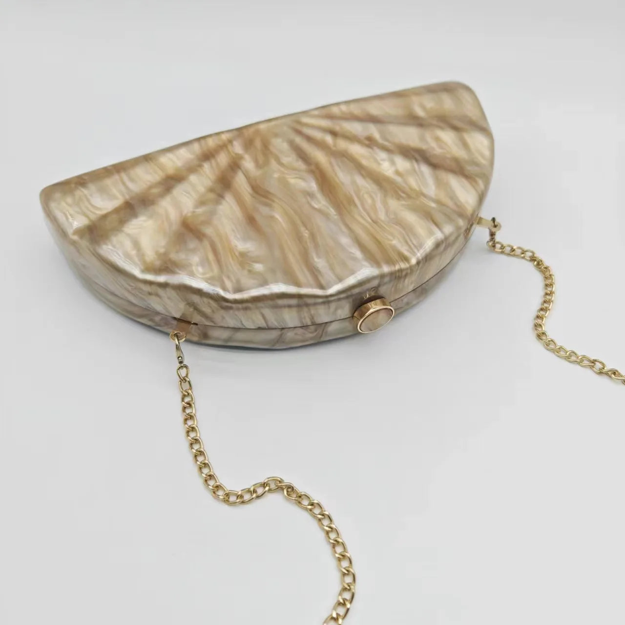 Marble Luxe Evening Clutch