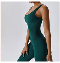 Seamless One-Piece Yoga Jumpsuit