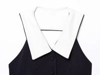 Waistcoat Backless Sleeveless Vest Tops