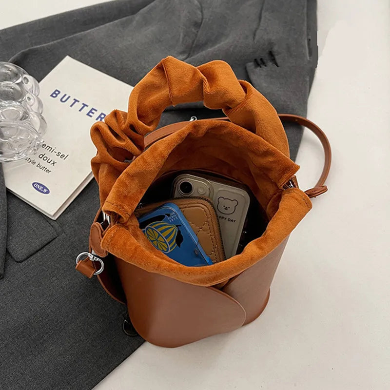 Cherry Bloom Bucket Bag