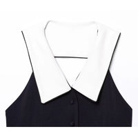 Waistcoat Backless Sleeveless Vest Tops