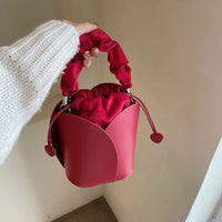 Cherry Bloom Bucket Bag