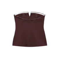 Front Pocket Tube Top