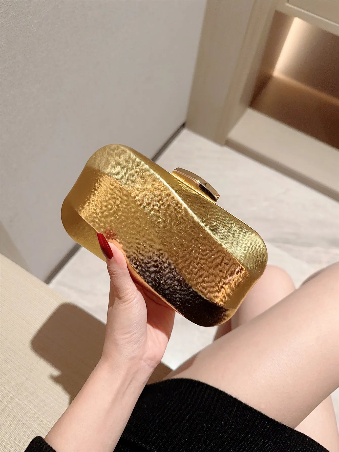 Gold Fever Mini Clutch