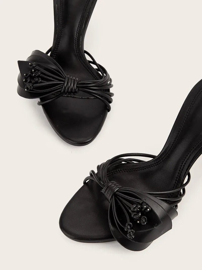 Bowknot Narrow band  High heels