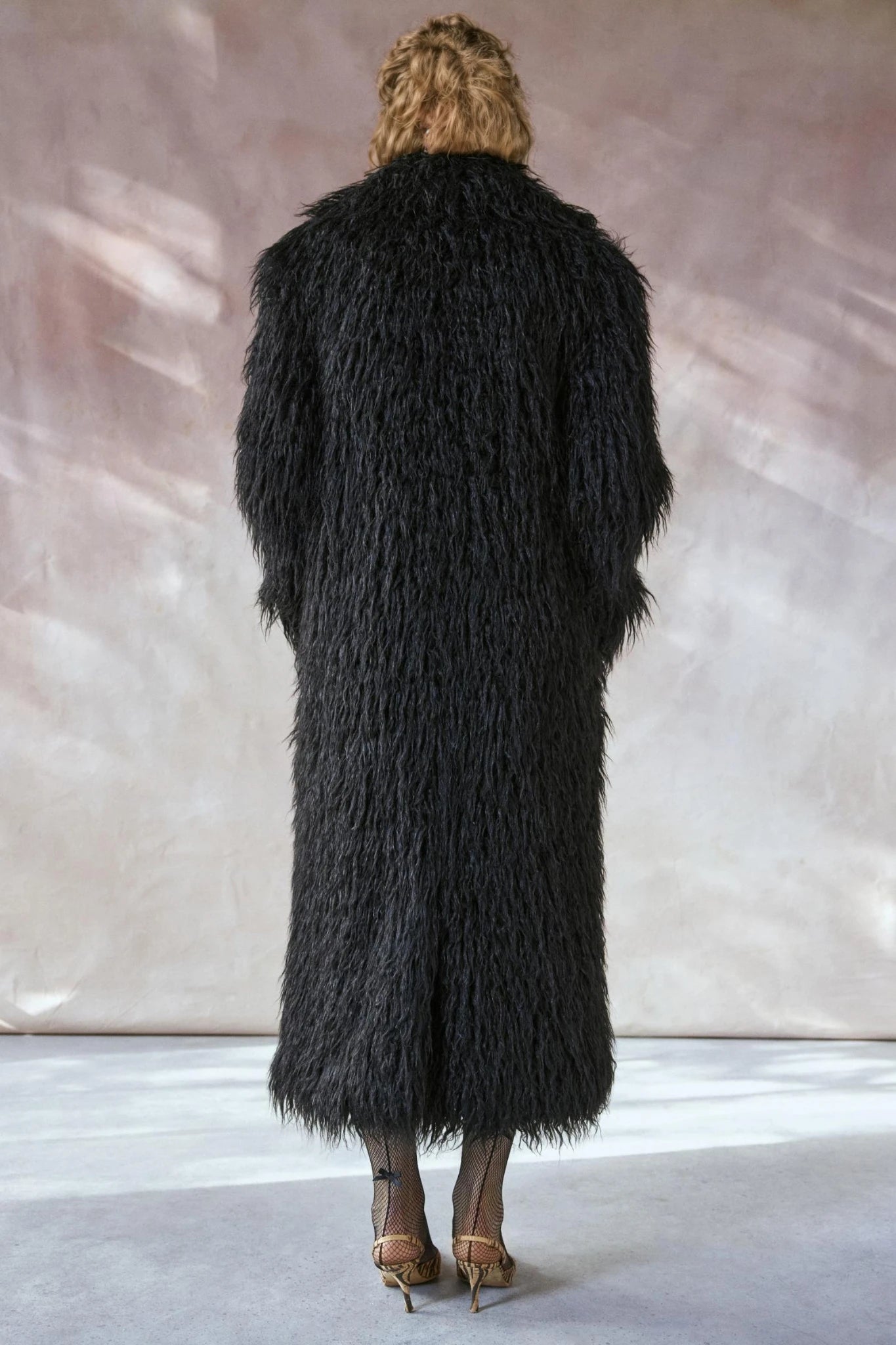 Snowfall Drama Maxi Coat