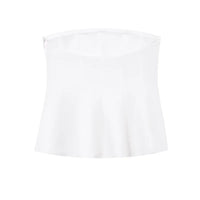 White Pink Bustier Camisole Tube Tops