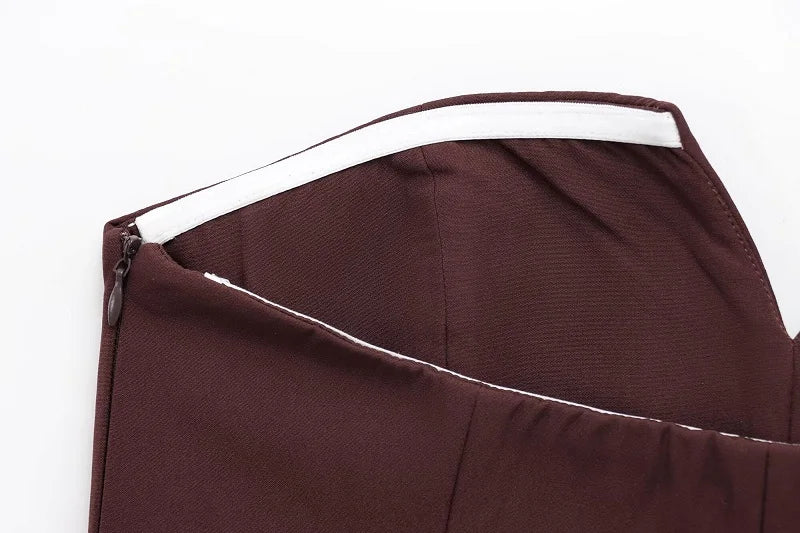 Front Pocket Tube Top