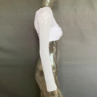 See Through Mesh Crop Top