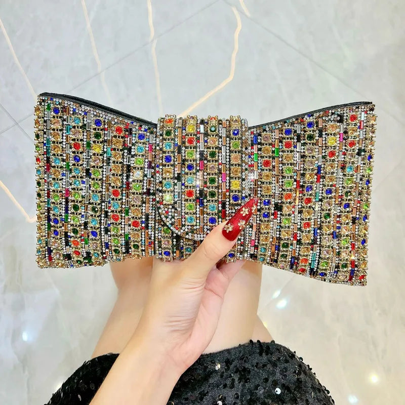 Glitz & Grace Bow Clutch