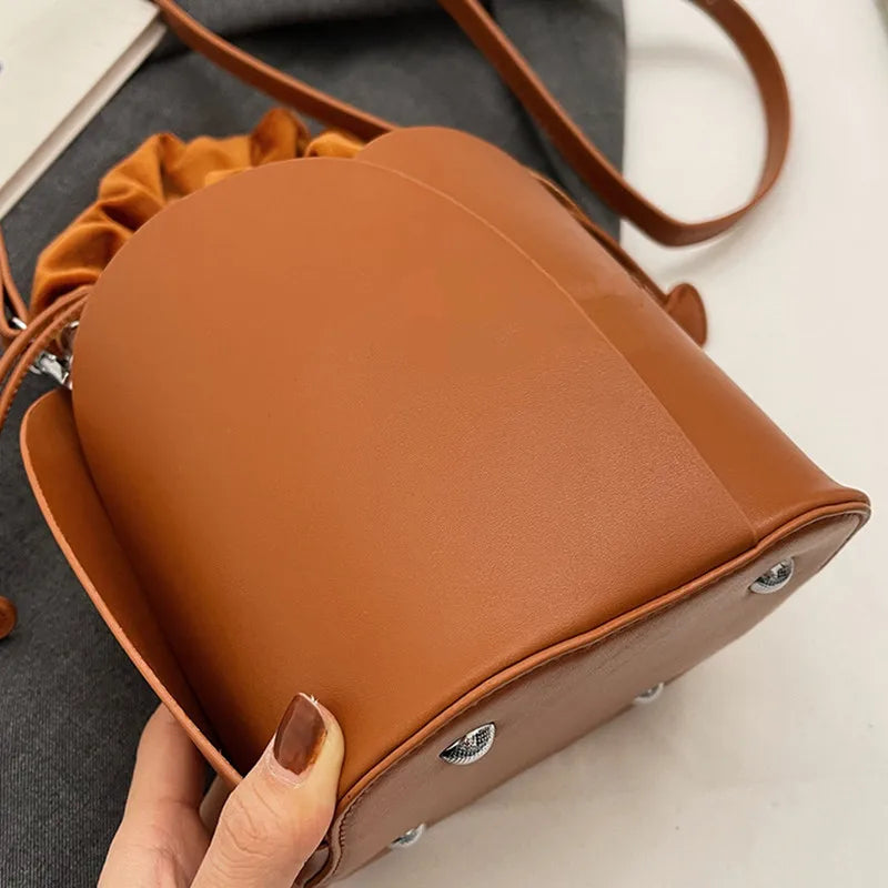 Cherry Bloom Bucket Bag