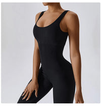 Seamless One-Piece Yoga Jumpsuit