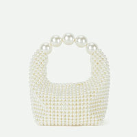Pearl beaded Acrylic Handbag