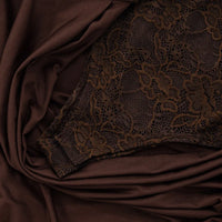 One Shoulder Lace See Through Sexy Maxi Dress