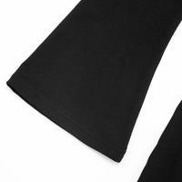 Inclined Shoulder Long Sleeve Sexy Mini Dress