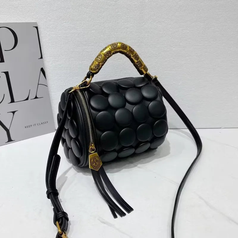 Bubble Trouble Barrel Bag